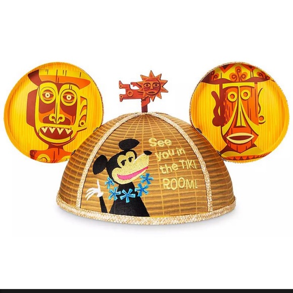 SEALED IN BOX- Disney Designer Collection Enchanted Tiki Room Ears by Shag - Picture 3 of 4